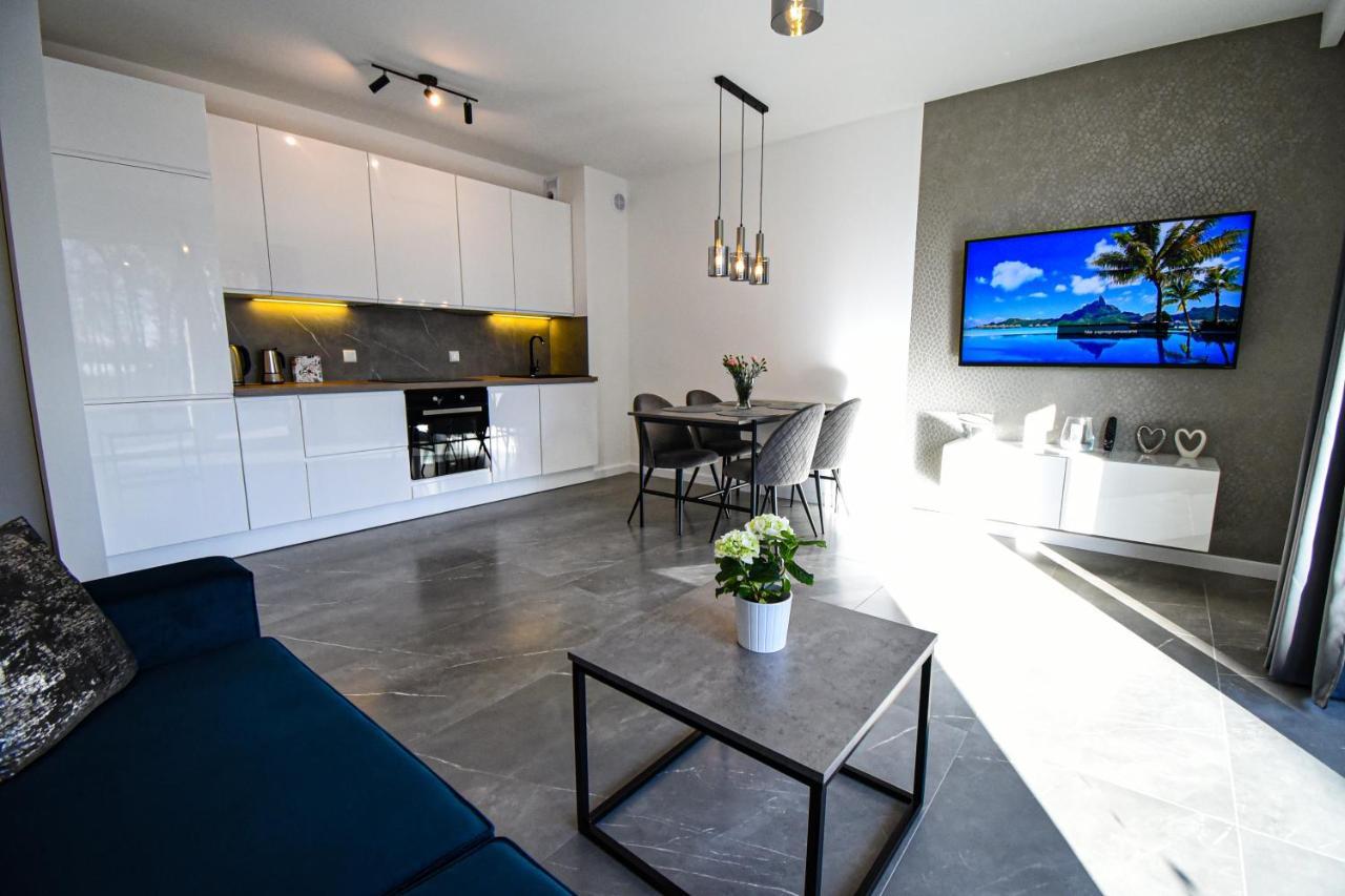 Apartament Villa Park Przy Plazy Z Widokiem Na Jezioro, Taras 50 M2 Острода Екстер'єр фото